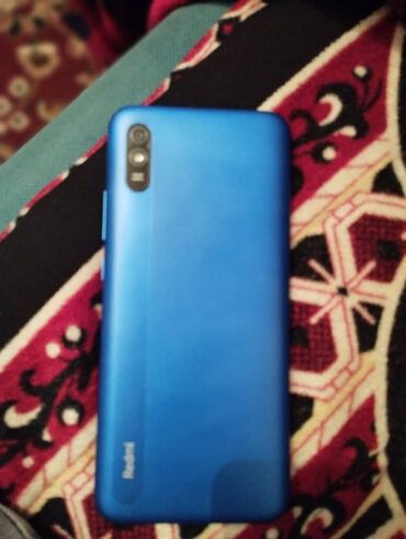 телефон redmi 7: Xiaomi, Redmi 9A, Б/у, 32 ГБ, цвет - Голубой