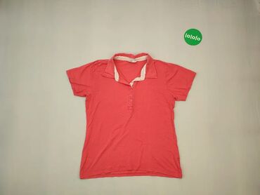 Koszulki: Koszulka L (EU 40), wzór - Jednolity kolor, kolor - Różowy