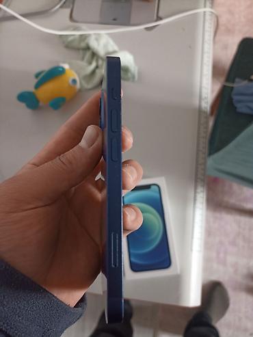 Apple iPhone: IPhone 12 mini, Б/у, 64 ГБ, Голубой, Кабель, Коробка, 75 % — 5