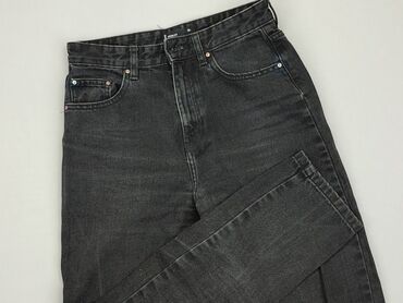 czarne bawełniany t shirty: Jeans, SinSay, S (EU 36), condition - Good