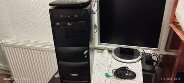 Desktop računari i radne stanice: Desktop racunar monitor tastatura mis zvucnici ispravno