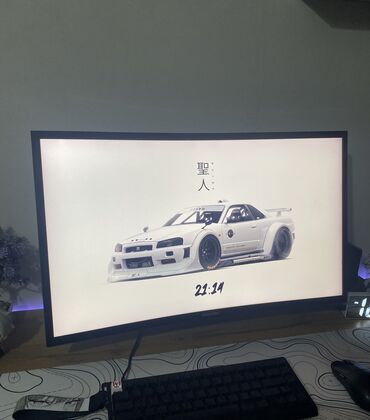 компьютерные: Монитор, Samsung, Б/у, 26" - 27"