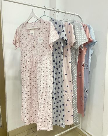 Ночные сорочки: В роддом сорочки,комплекты двойки тройки Широкий ассортимент рынок — 9