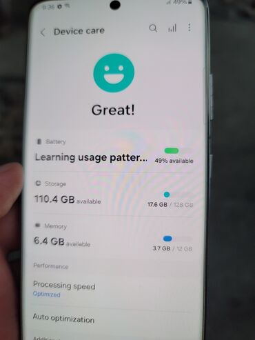 Samsung: Samsung Galaxy S21 Ultra, bоја - Siva, Otisak prsta — 7