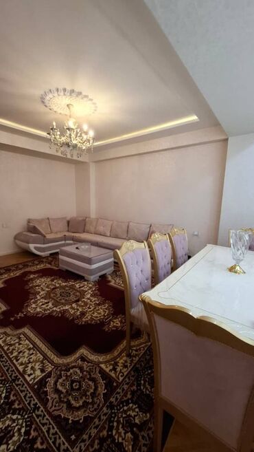 Uzunmüddətli kirayə mənzillər: Nizami Rayonu Qara Qarayev Metrosunun Yanında 3 otaq. Mərtəbə - 17/15 — 3