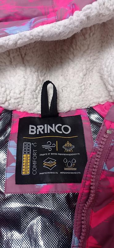 шерпа: Куртка детскаяфирменная BRINCO. качественная вещь ткань мембрана — 1
