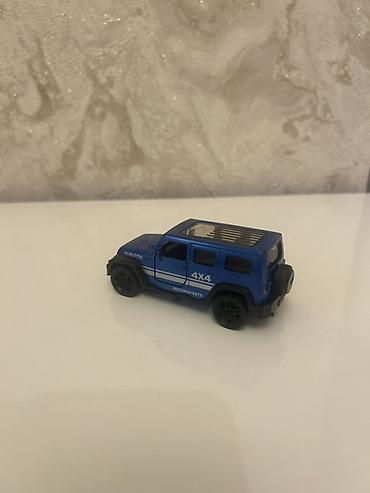 Avtomobil satışı: Mavi rəngli metal oyuncaq off-road jip modeli - Korpus: metal gövdə — 2