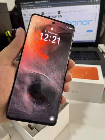 honor telefonlar: Honor X9b, 256 GB, rəng - Qara, Sensor, Barmaq izi, İki sim kartlı