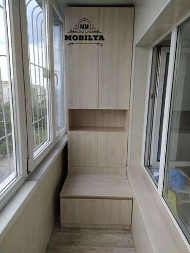 balkon skaflari: Балконный шкаф, Новый, Распашной, Прямой шкаф, Азербайджан