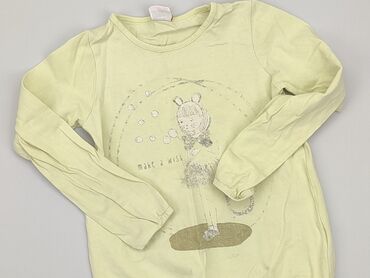 elegancki sweterek dla dziewczynki: Sweatshirt, 7 years, 116-122 cm, condition - Fair