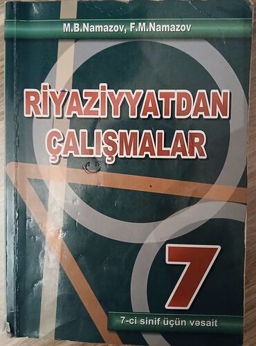 Testlər: Riyaziyyat Testlər 7-ci sinif, F.M. Namazov, 1-ci hissə, 2021 il