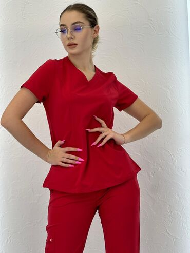 костюм медсестры: Брючный костюм, Турция, Вискоза