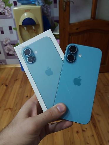 apple iphone 16e: IPhone 16, 128 GB, Yaşıl, Face ID — 2