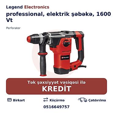 dinamometrik acar: Elan başlığı: Perforator, professional, elektrik şəbəkə, 1600 Vt Elan — 1