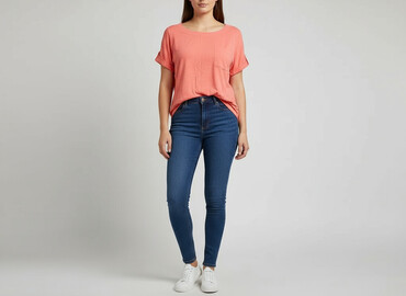 bluzki wizytowe plus size: Жіноча блуза, розмір XL