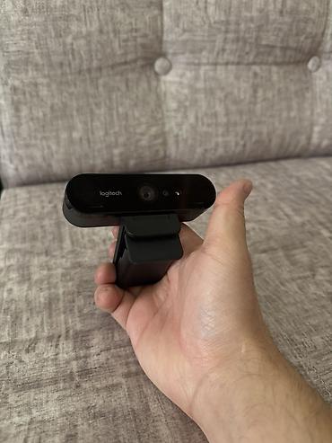 Компьютер жана ноутбук аксессуарлары: Веб‑камера 4К Logitech с креплением на монитор + кабель USB‑C → USB‑A — 5