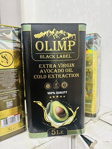 авокадо: OLIMP Black Label — масло Aвокадо Extra Virgin, холодного отжима. - — 1