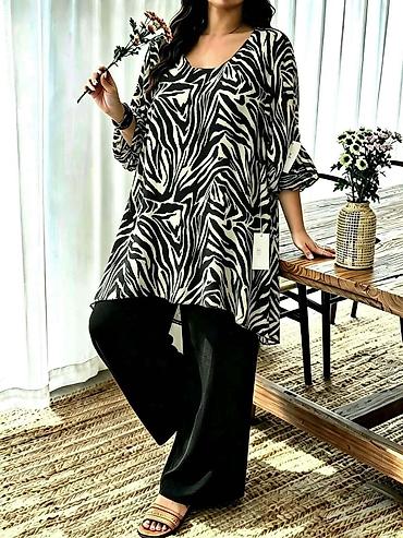 kompleti zenski zara: Tunike za punije
Cena 2100
Vel. Do 5xl
V15 — 2