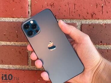 телефон айфон13: IPhone 12 Pro, Новый, 256 ГБ, Black Titanium, Защитное стекло, Чехол, 86 %