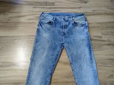 Farmerke: Lepo ocuvane Fishbone farmerice broj 34 Claytone farmerice 48 sirina — 4