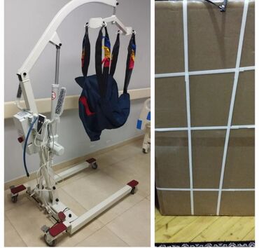 Digər salon, tibbi mebel: Elektrikli xəstə qaldırma aparatı (patient lift) teze karobkada bir — 4