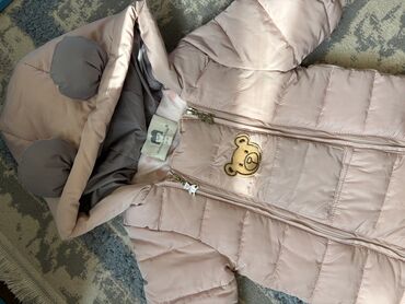 Верхняя одежда: Комбинезон с сердечками😍 Размер 6-12мес. Очень удобный) мягкий) — 6