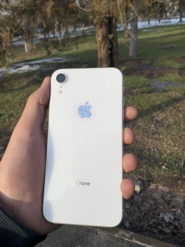 айфон xr цена бишкек: IPhone Xr, Колдонулган, 128 ГБ, White Titanium, Кабель, Каптама, Коргоочу айнек, 77 %