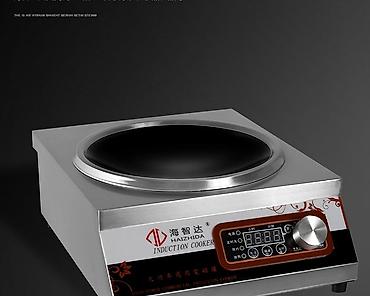 wok: ВОК индукционный 1 комфорочный глубокий 3500W Профессиональная 1 — 2