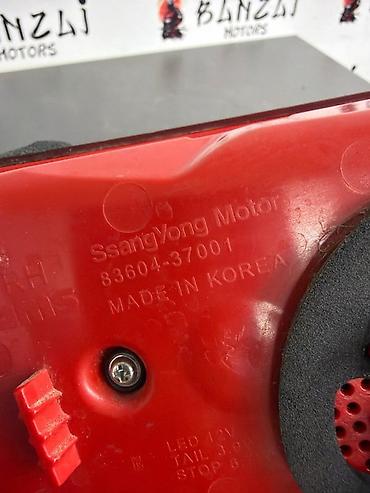 ssangyon: Задний правый стоп-сигнал Ssangyong 2019 г., Б/у, Оригинал, Корея — 3