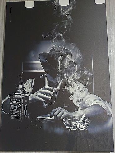 ev dekor: Divar üçün dekorativ posterlər dəsti - Mövzu: kino və bar atmosferi — 3
