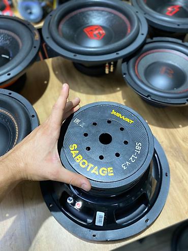 23: Swat 1100 watt Rms. Очень мощный саб. Серии sabotage. Сабвуферные — 8