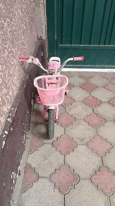 Детский велосипед, 2-колесный, 4 - 6 лет, Для девочки, Б/у