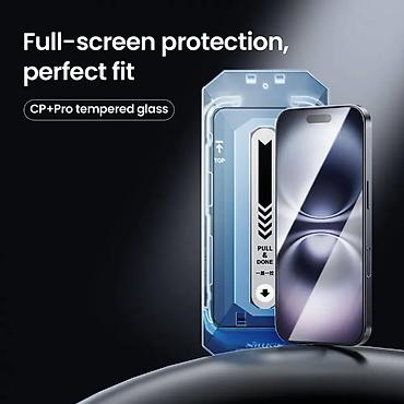 nokia 9800: Zastitno staklo Zastitno staklo Nillkin CP+ Pro za iPhone 16 6.1 crni — 3