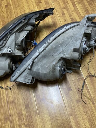 Передние фары: Комплект передних фар Toyota 2003 г., Б/у, Оригинал, Япония — 2