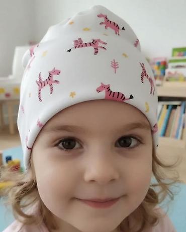 ipli papaqlar papaqlar: Uşaq papaqları – müxtəlif naxış və rənglər - Model: nazik, yumşaq — 2