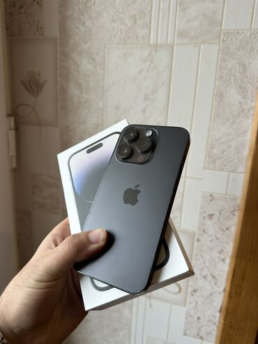 dubay iphone qiymetleri: IPhone 14 Pro, 128 GB, Qara, Simsiz şarj, Face ID, Sənədlərlə