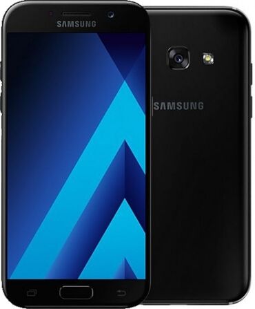 ��3 2017 �������� �� �������������� в Кыргызстан | Samsung: Samsung Galaxy A5 2017 | 32 ГБ цвет - Черный | Сенсорный, Отпечаток пальца, Две SIM карты