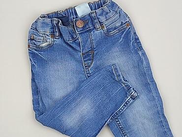 bluza marvel hm: Spodnie jeansowe, H&M, 9-12 miesięcy, stan - Bardzo dobry — 1
