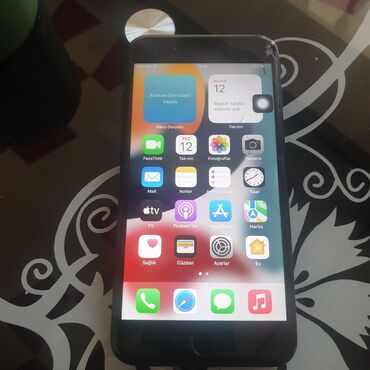 чехол на телефон fly fs458 stratus 7: IPhone 7 Plus, Черный, Битый
