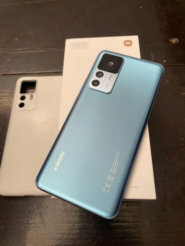 Xiaomi: Xiaomi, 12T, Б/у, 128 ГБ, цвет - Синий, 2 SIM