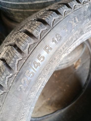 ravon r 3: Шиналар 225 / 45 / R 18, Кыш, Колдонулган, Комплект, Жеңил унаалар, Continental — 3