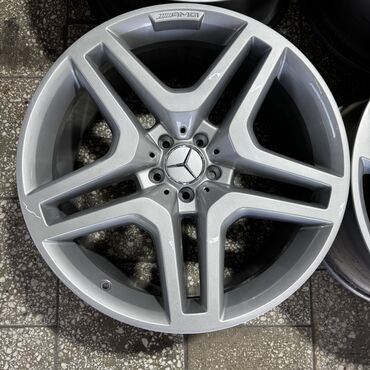 Диски: Литые Диски R 21 AMG, Комплект, отверстий - 5, Б/у — 3