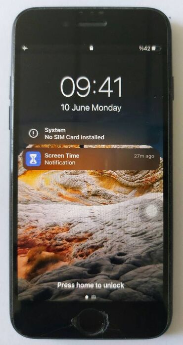 зарядка iphone 7: IPhone 7, 128 ГБ, Черный, Отпечаток пальца