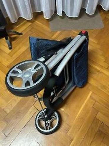 Putni koferi i torbe: Kolica za kupovinu sa torbom – plavo/tamnonavy dezen sa finim — 26