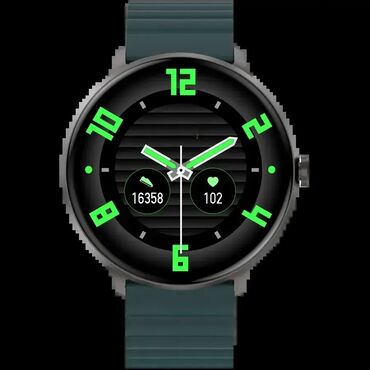 sve za nokte: CANYON pametni sat Jacky SW-69 – zeleno-narandžasti, 1.3", BT 5.1, do