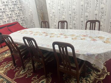 фольгированный утеплитель бишкек: Продаю большой стол с 6 стульями для зала в хорошем состоянии 🔥 район
