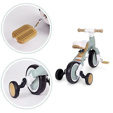 perla obuca: Ecotoys balans bicikl sa pedalama i pomoćnim točkovima 3u1 – green — 4