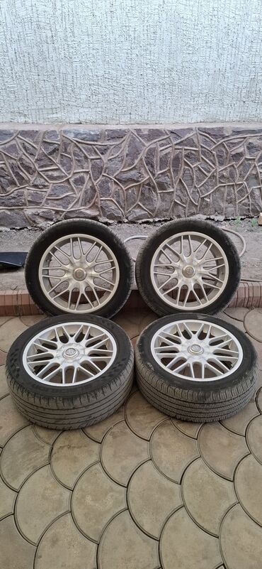 bbs rs: Литые Диски R 17 BBS, Комплект, отверстий - 5, Б/у