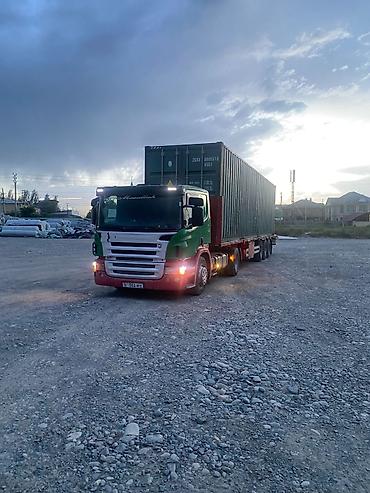 тракторный присеп: Тягач, Scania, Контейнеровоз — 3