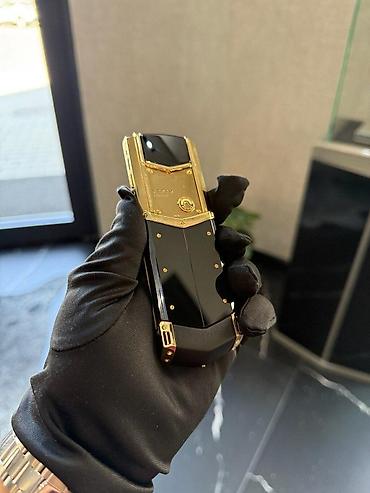 silver et ceken: Vertu 4 GB, rəng - Qızılı, Düyməli — 5